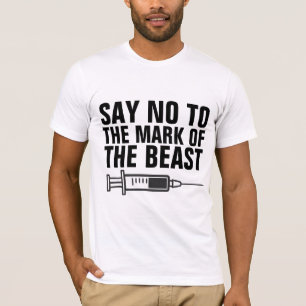 DITES NON À LA MARQUE DES BÊTES T-SHIRTS