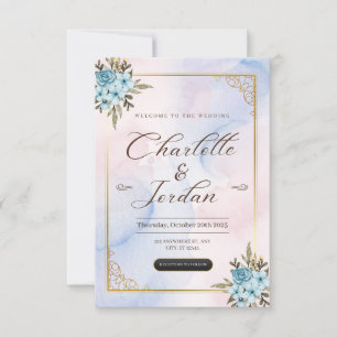 Dites 'Oui' à la Carte de Mariage Parfaite