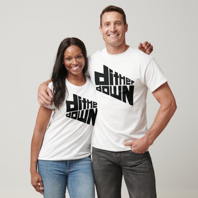 Dither Down T-Shirt (Unisex)