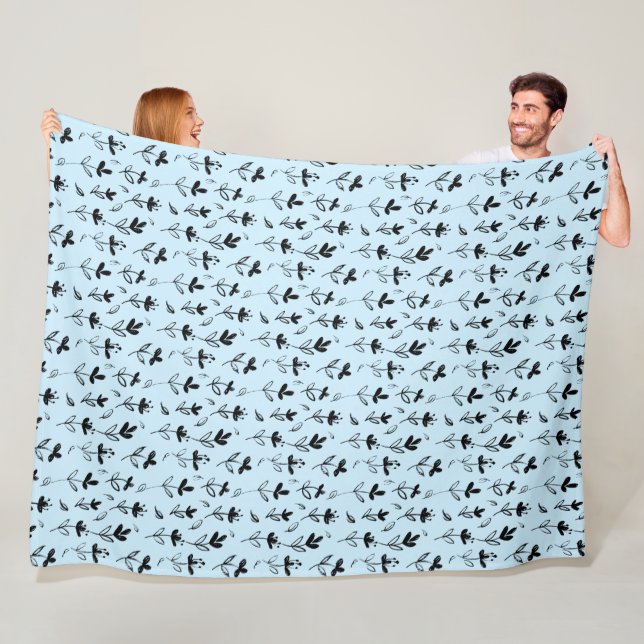 ditsy floral fleece blanket (In Situ)