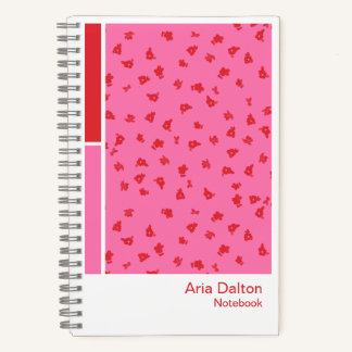 Ditsy Floral Vertical Palette Notebook
