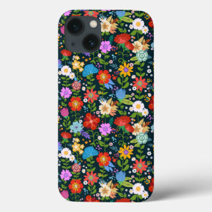 Ditsy seamless Flowers Pattern-13554 iPhone 13 Case