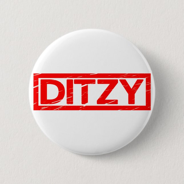 Ditzy Stamp 2 Inch Round Button (Front)