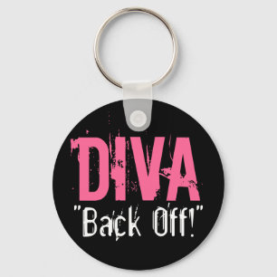 DIVA "Back Off!" keychain - Customized