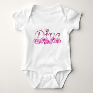Diva Bling Baby Bodysuit