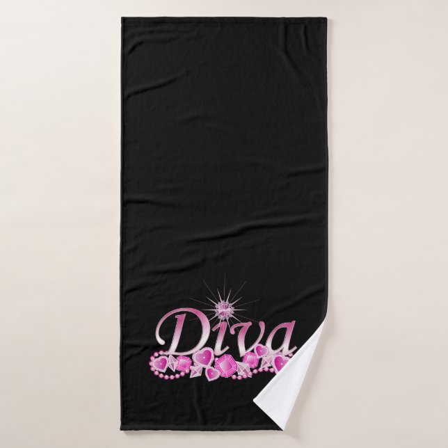 Diva Bling Bath Towel Set (Bath Towel)
