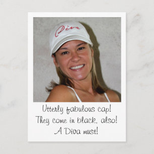 DIVA Caps at www.zazzle.com/LadyDenise - Postcard