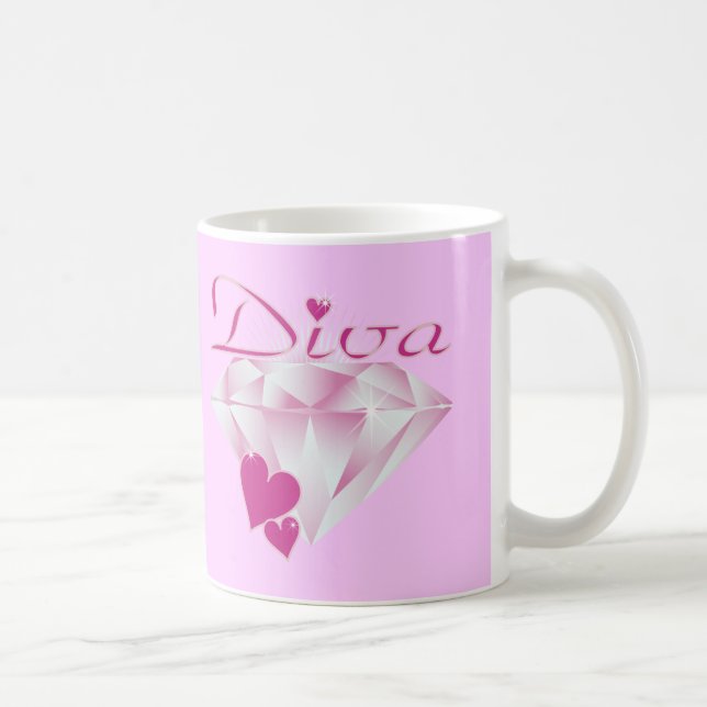Diva Coffee Mug (Right)