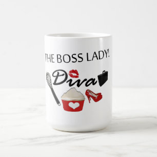 DIVA de tasse la '' de Madame café de patron"