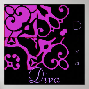 Diva Designer Name II Poster