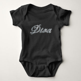 Diva "Diamond Bling" Baby Bodysuit