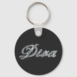 Diva "Diamond Bling"  Keychain
