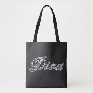 Diva "Diamond Bling" Tote Bag
