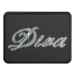 Diva "Diamond Bling"  Trailer Hitch Cover