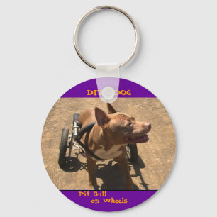 DIVA DOG Rollin' in Style Keychain