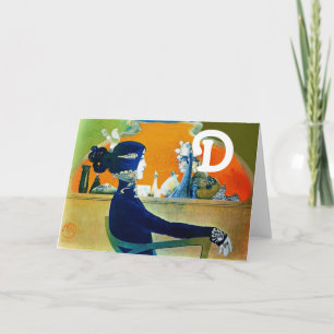 DIVA EN MONOGRAMME BLEU