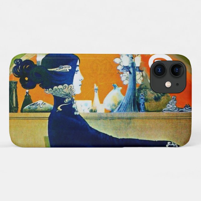 DIVA IN BLUE ,BEAUTY FASHION  Case-Mate iPhone CASE (Back (Horizontal))