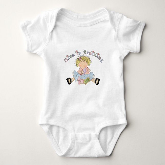 Diva in Training Infant Creeper (Front)