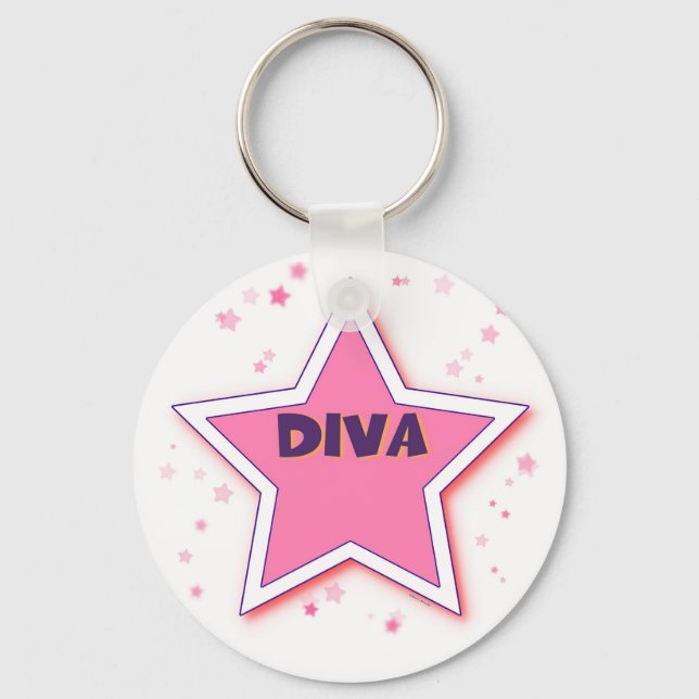 DIVA KEYCHAIN (Front)