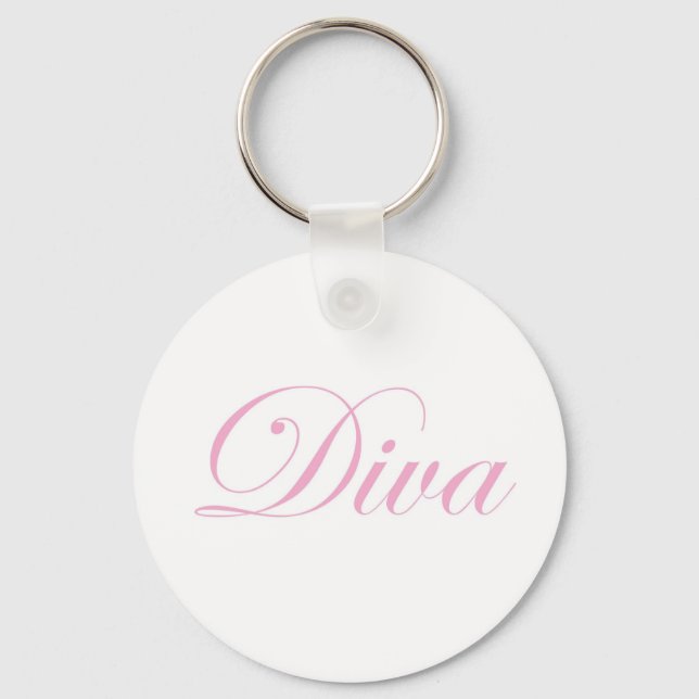 Diva Keychain (Front)
