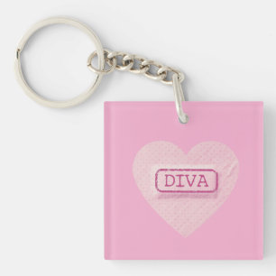 Diva Keychain