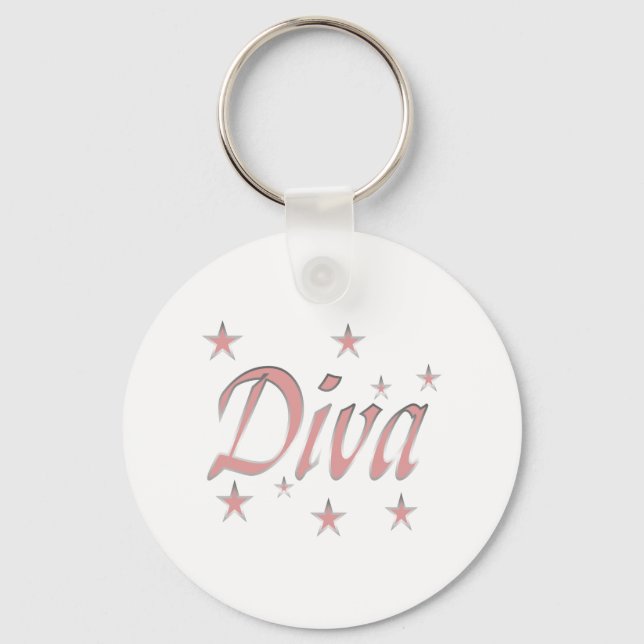 Diva Keychain (Front)