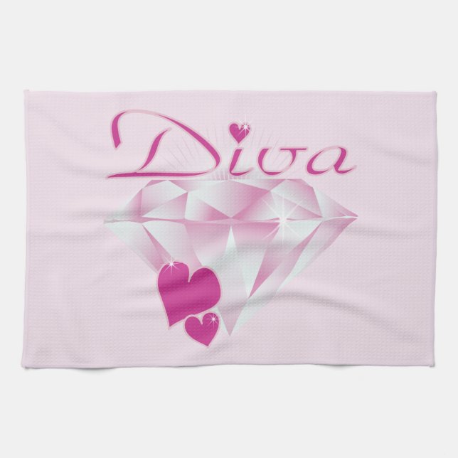 Diva Kitchen Towel (Horizontal)