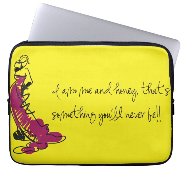 Diva Laptop Sleeve (Front)