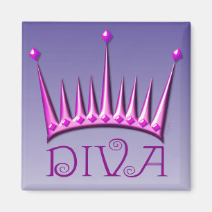 Diva magnet in fuschia AH2010