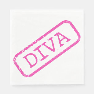 "DIVA" NAPKIN