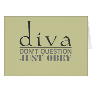 Diva : N'interrogez pas
