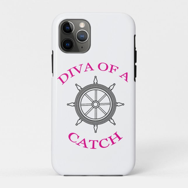 "Diva of a Catch" Case-Mate iPhone Case (Back)