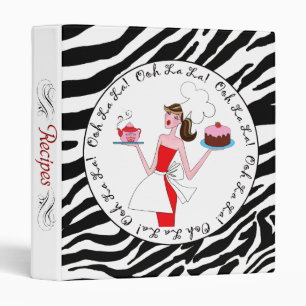 Diva of a Cook - "Ooh La La!" - Recipe Binder