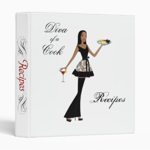 Diva of a Cook Recipe Binder