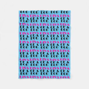 "DIVA of a Dog" Fleece Blanket