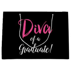 "DIVA of a Graduate!” Large Gift Bag