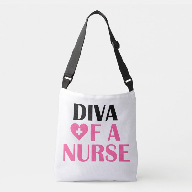 "Diva of a Nurse" Sac de carrosserie (Devant)