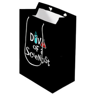 "DIVA of a Scientist" Medium Gift Bag
