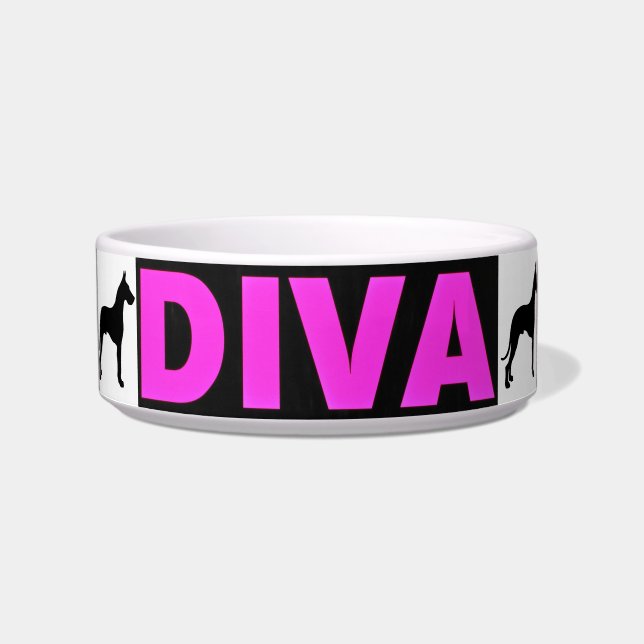 Diva Pet Bowl (Front)