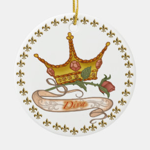 Diva Queen  ornament 
