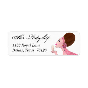Diva Return Address Labels