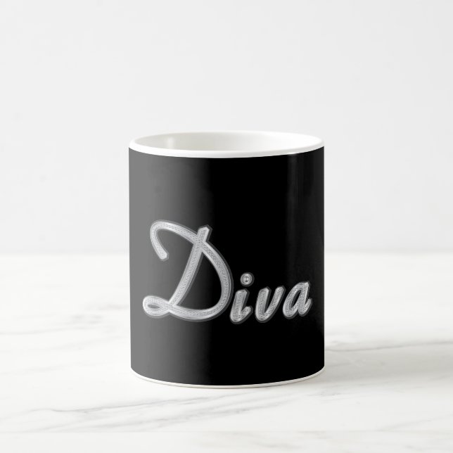 Diva Sparkle Coffee Mug (Center)