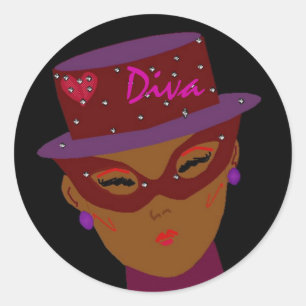 "Diva" Sticker