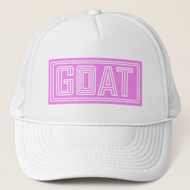 Diva still the GOAT Trucker Hat (Front)