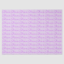 “DIVA” TISSUE PAPER