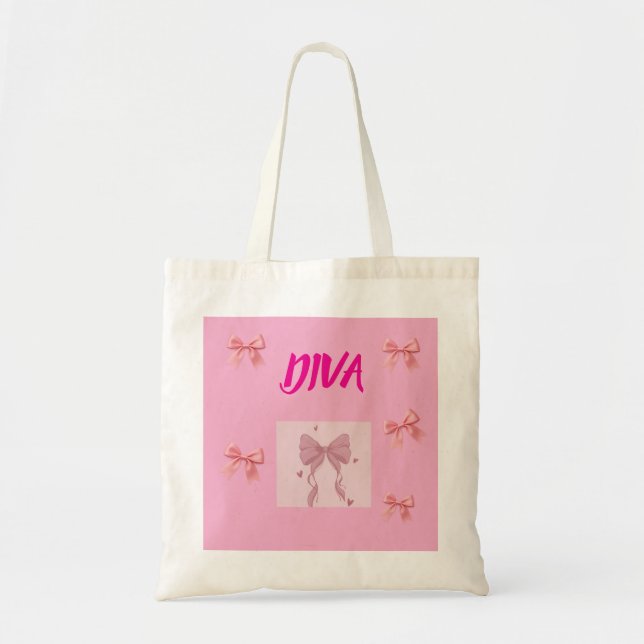 Diva Tote Bag (Front)