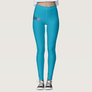 Diva Turquoise Leggings