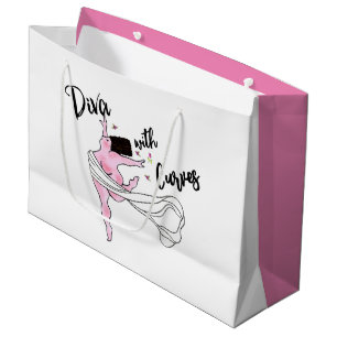 "Diva With Curves" Gift Bag