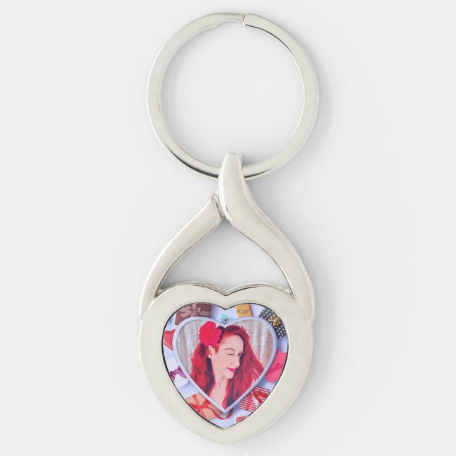 Divalicious Candi Heart Shaped Keychain (Front)