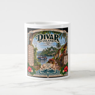 Divar Island — Gem of the Mandovi River 🏝️ Large Coffee Mug